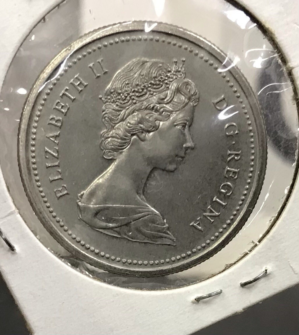 1975 Canada Dollar! Voyageur Canoe In Excellent Condition!