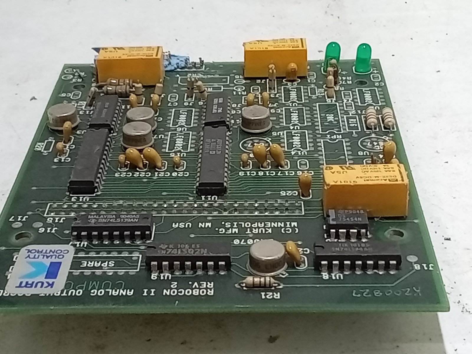 ROBOCON II analog Output Board REV.2 (I13E)