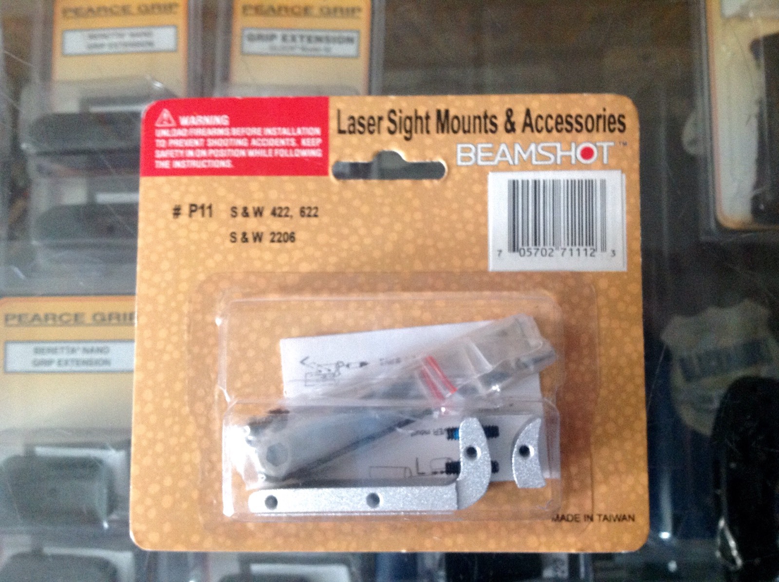 Beamshot laser Mount (NIB) Rifle, Pistol