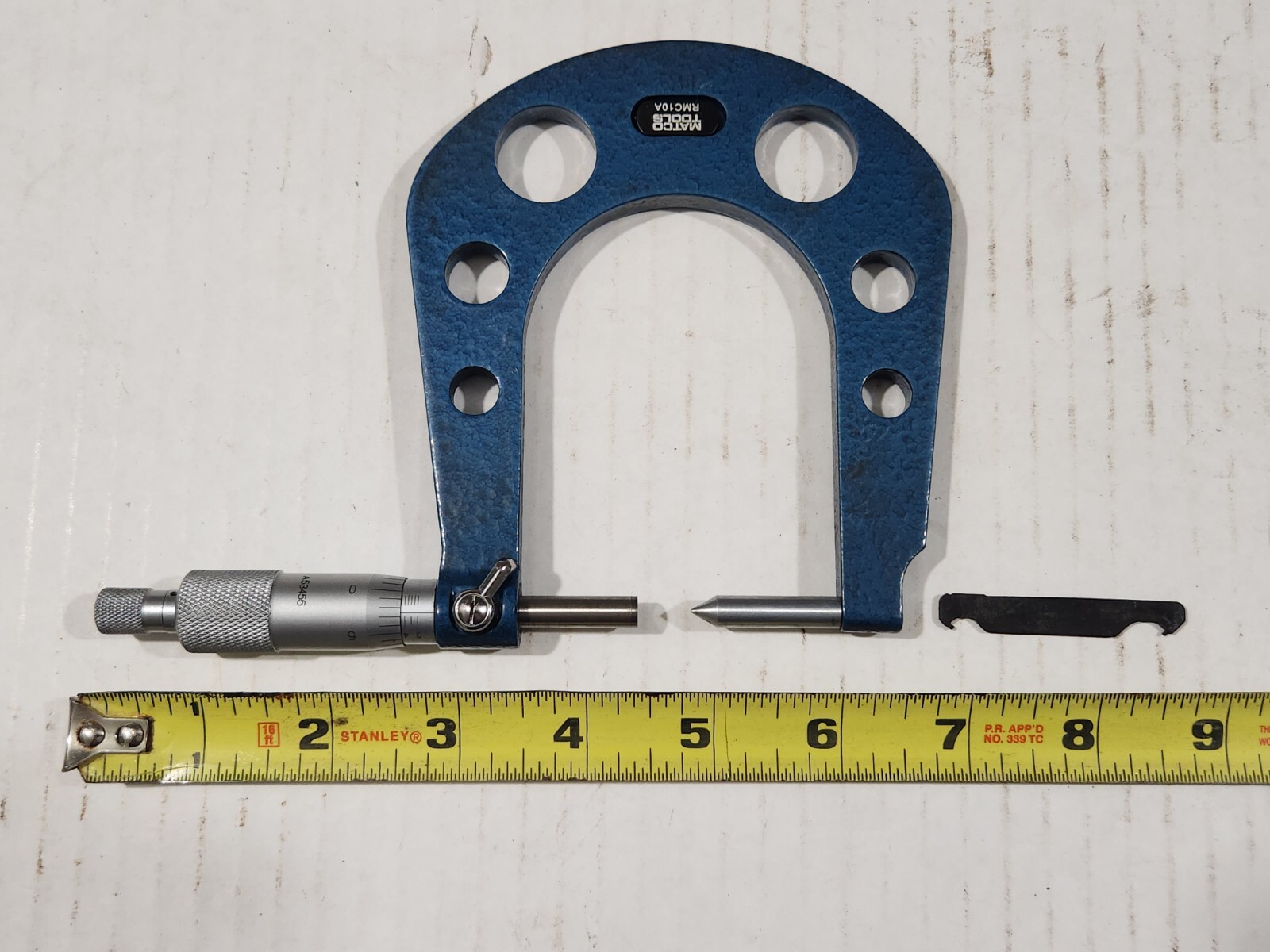 Matco Tools Outside Micrometer RMC10A With Case