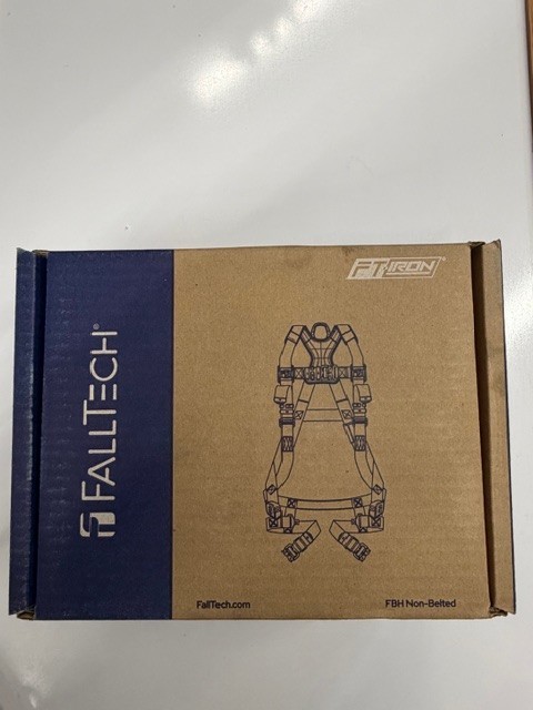 FallTech FT-Iron FBH 1D Standard Non-Belted Safety Harness L/XL Legs / QC Chest