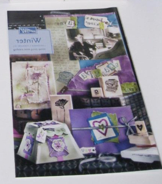 brand NEW-STAMPIN UP Idea Book MINI Catalog WINTER 2004-2005 STAMPING brochure