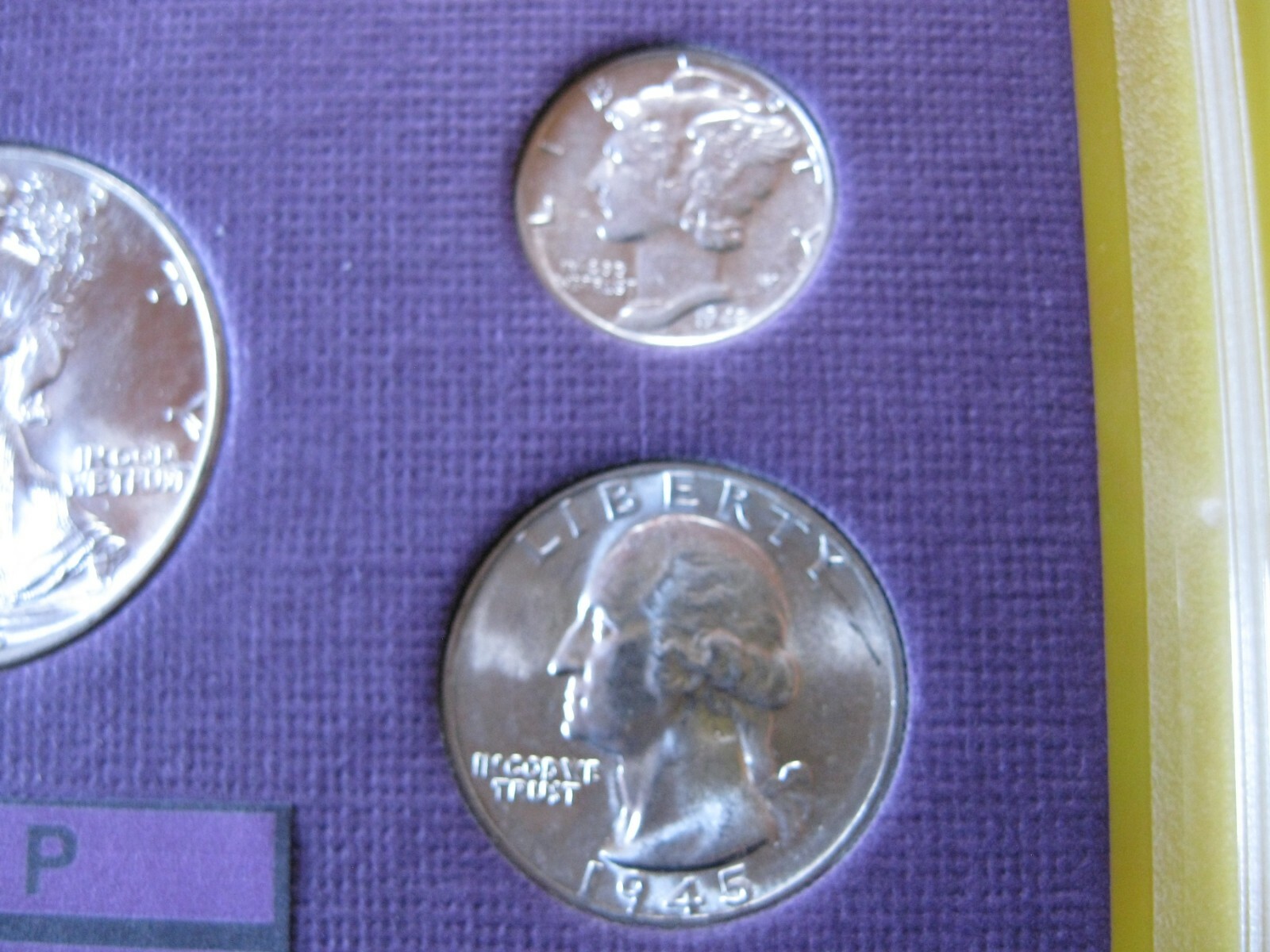 1945 P US Mint Set Brilliant Uncirculated!