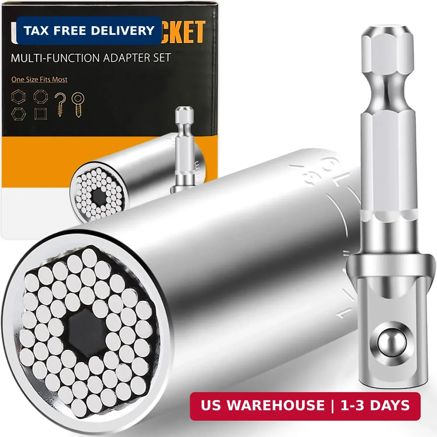 Gifts for Men, Super Universal Socket Tool, Fathers Day Dad Gifts for Men Him Hu