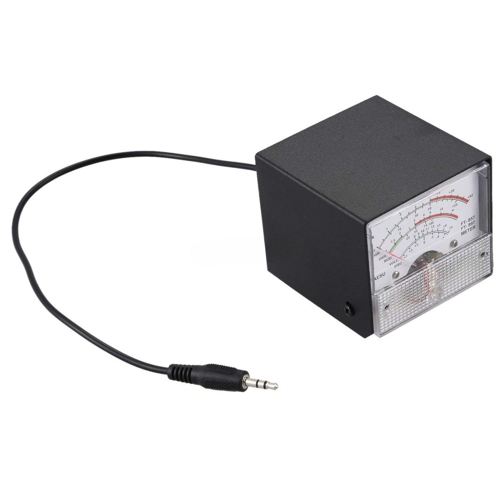 1xExternal S Meter/SWR/Power Meter display for Yaesu FT-857/FT-897 Metal Cover#