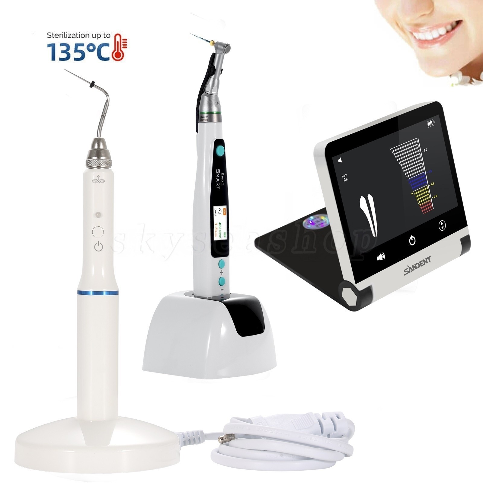 Dental Endo Motor 16:1 /Apex Locator Root Canal/Gutta Percha Obturation System