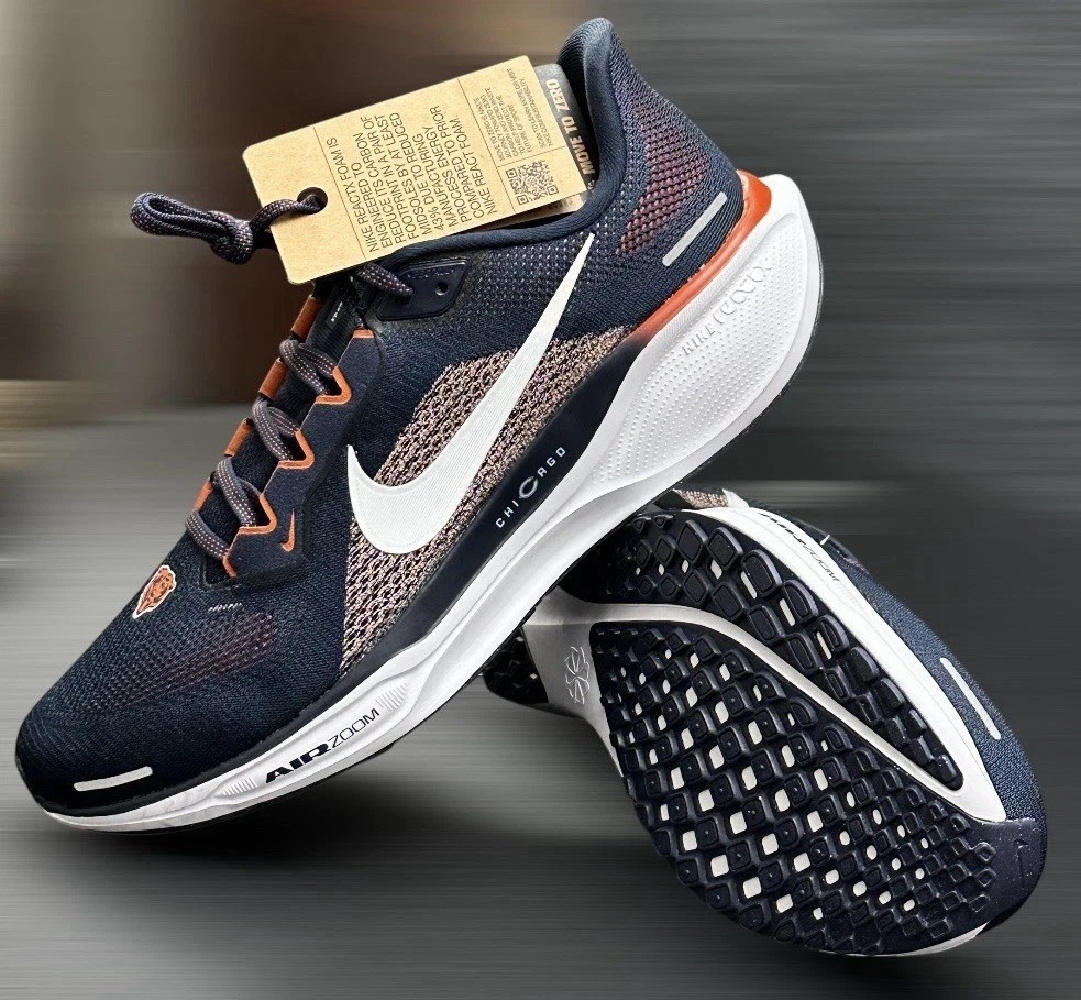 Nike Air Zoom Pegasus 41 FZ5071-400 Men’s 12 Chicago Bears NFL Running Sneakers