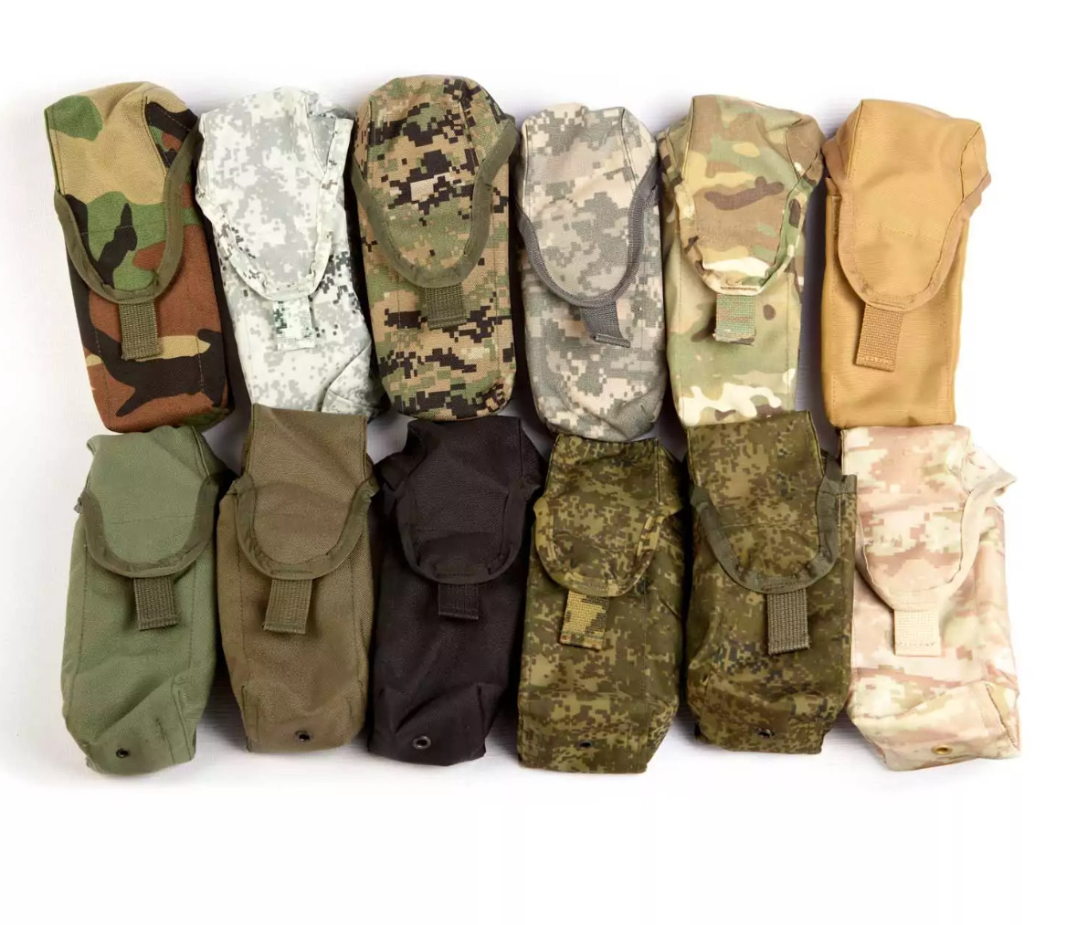 Tactical Pouch For 2 Magazines MOLLE Techinkom Hunting Russian Army Original