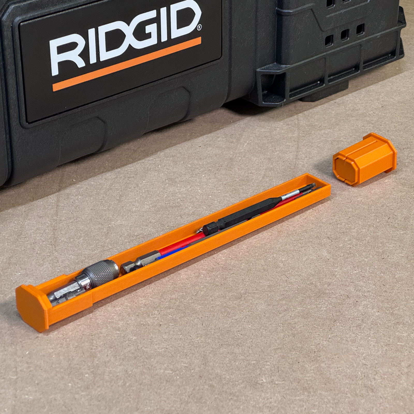 Ridgid Pro Gear Hidden Handle Stash w/ Push to Pop Button Gen 2.0 / 1.0