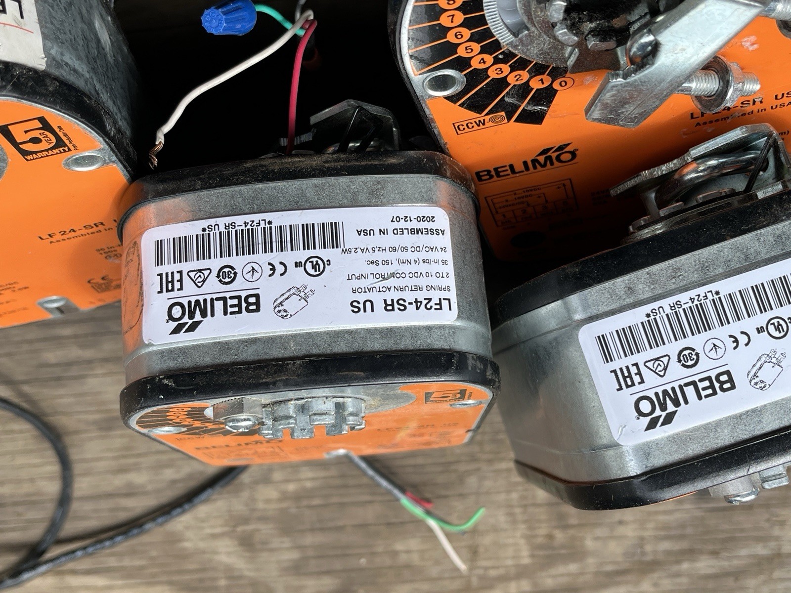 BELIMO LF24-SR US Spring Return Damper Actuator 8 IN THE LOT