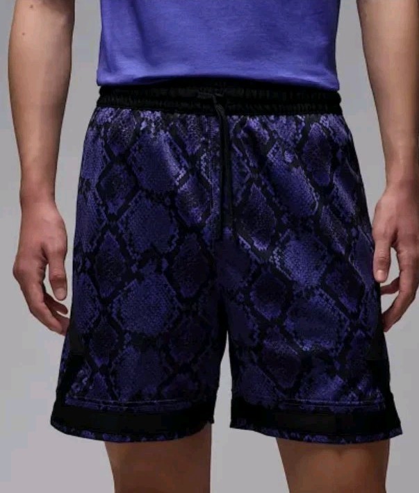 Nike Jordan Dri Fit Men's XL Snake Print Basketball Shorts