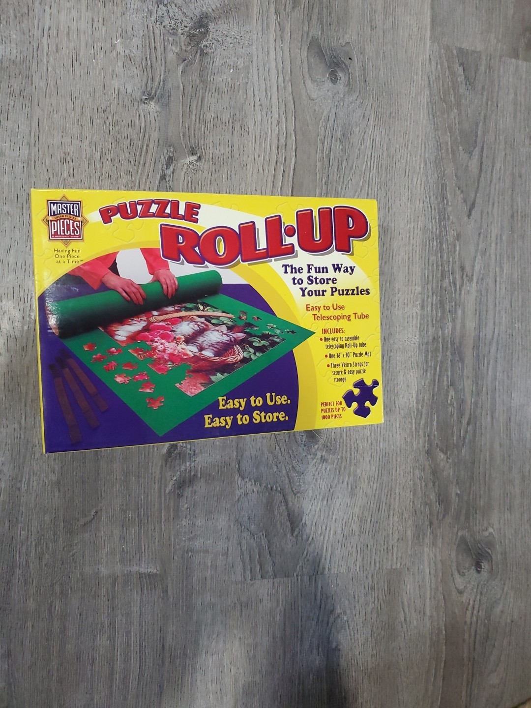 MASTER PIECE PUZZLE ROLL-UP  TELESCOPING TUBE 36 X  30  PUZZLE MAT