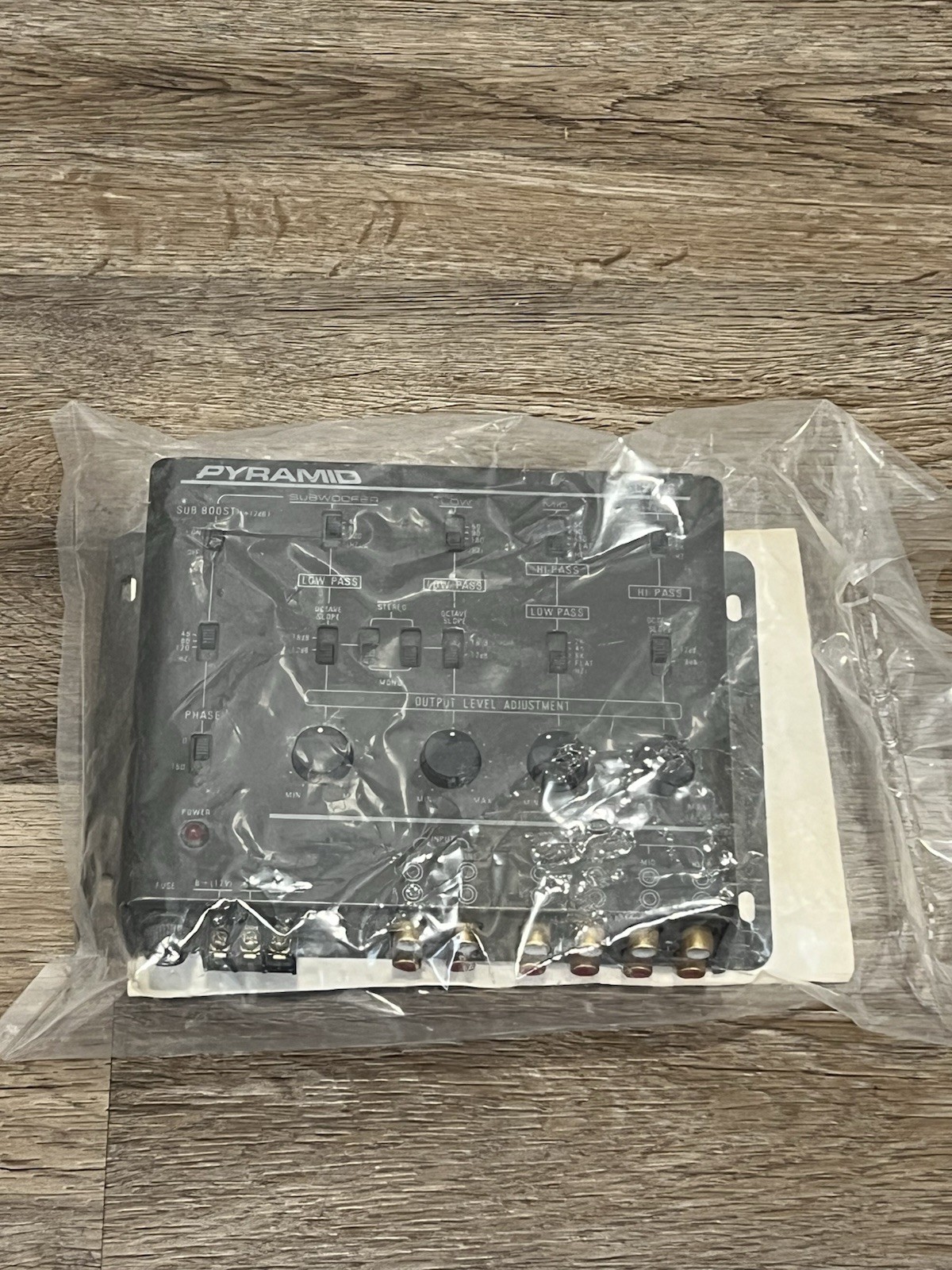 Pyramid CR-76 Car Signal Processor Crossover Low/High Pass Filter Old School New