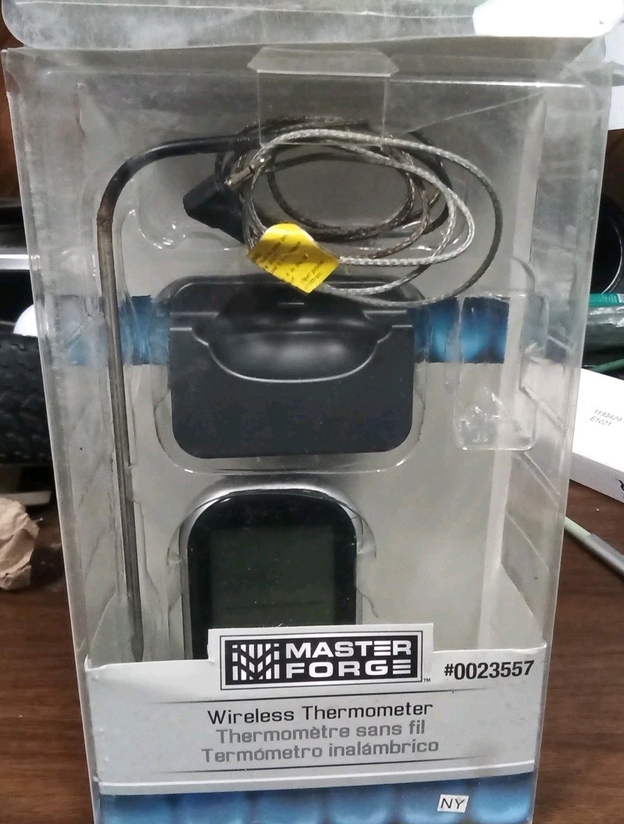Master Forge SBQ-3990-AT Wireless Programmable Digital Meat Thermometer