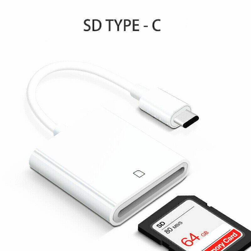 USB Type C to USB OTG Adapter SD-Card Reader Adapter for iPad Pro Tablet