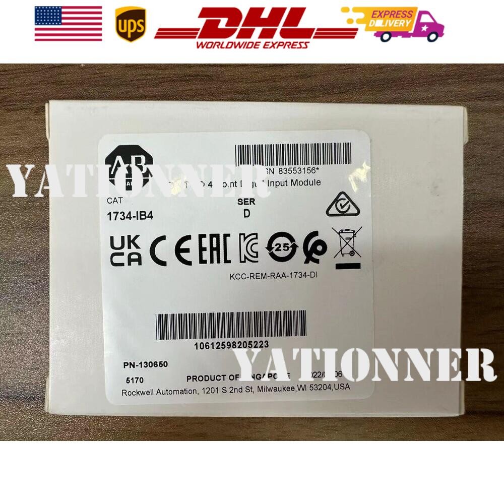 1734-IB4 Allen Bradley POINT I/O 4 Point Digital Input Module US Free Tax