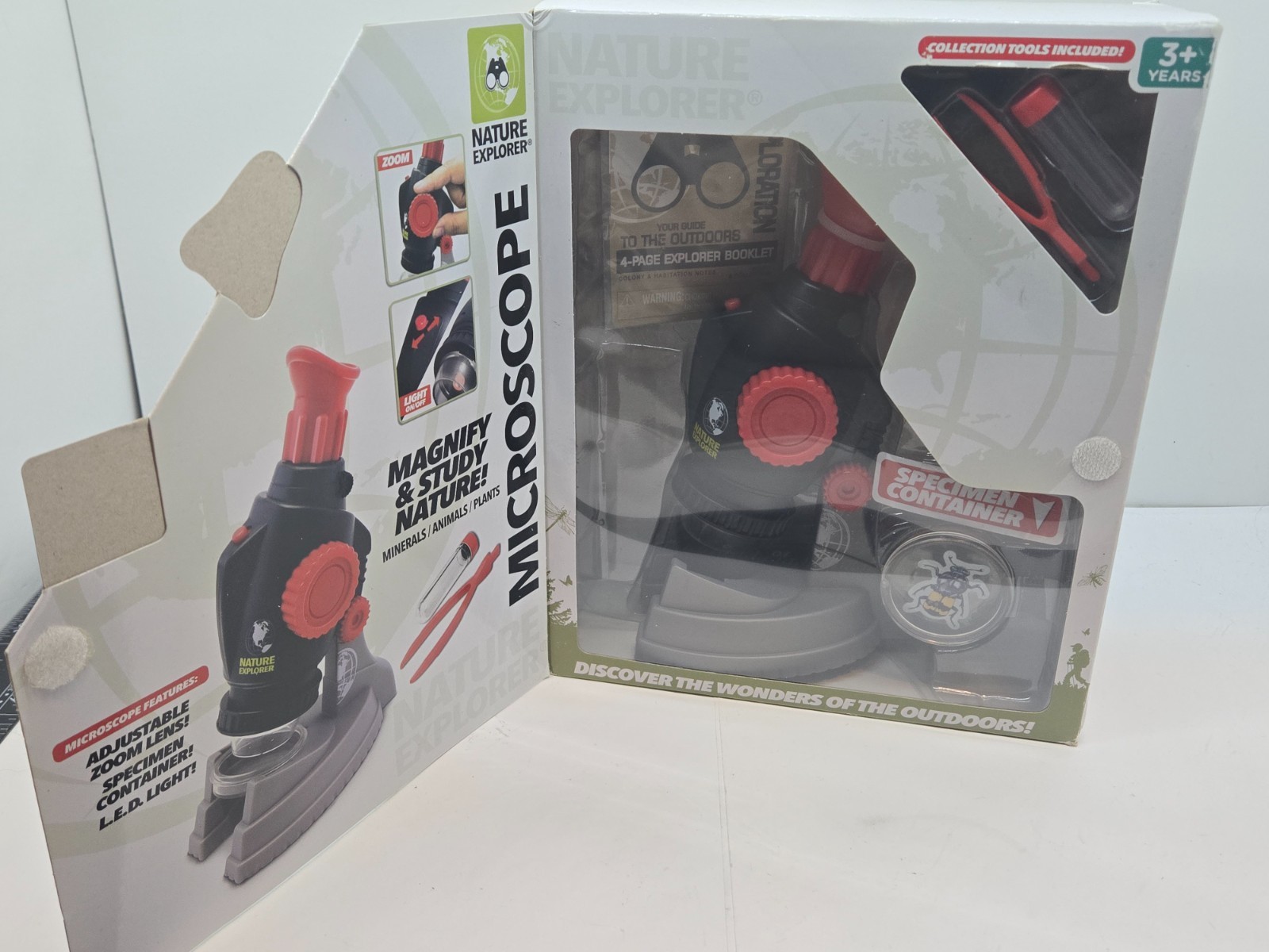 Lanard Nature Explorer: Microscope - Magnify & Study Nature, 3+ - NEW