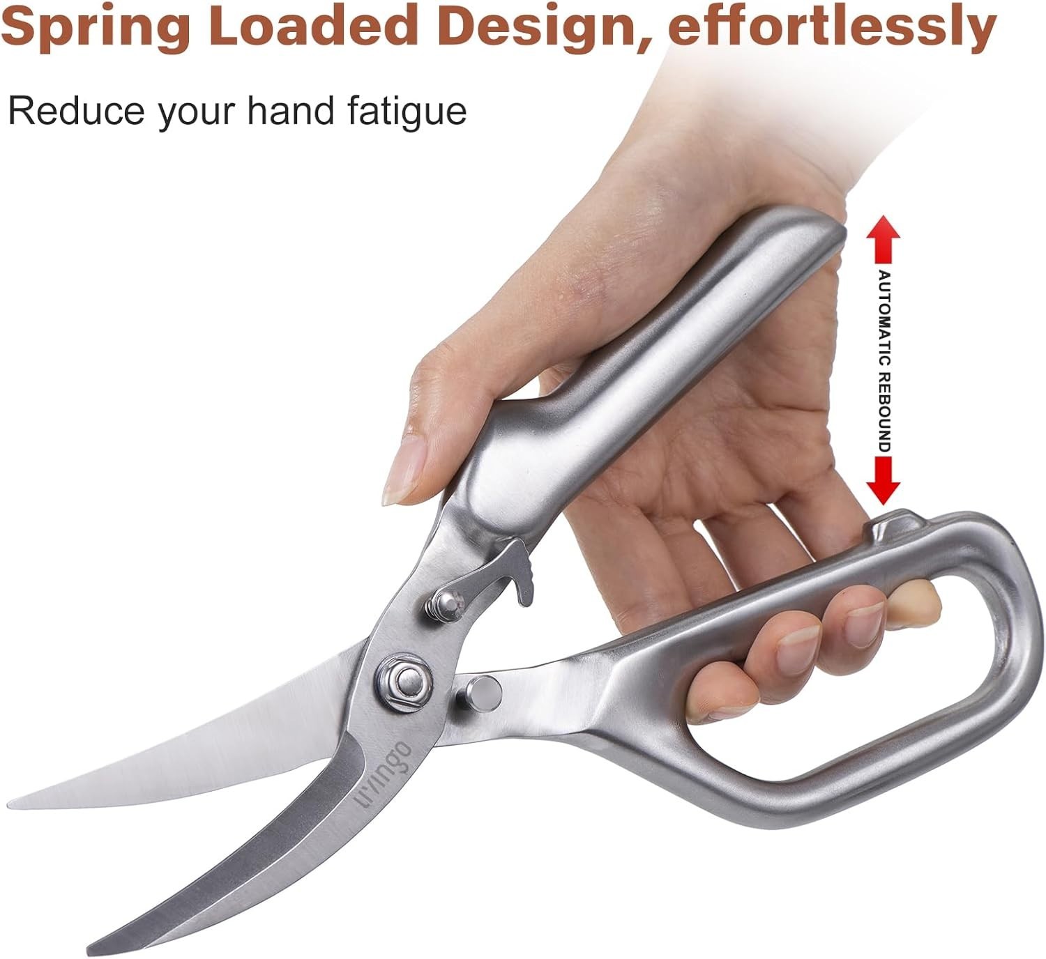 Kitchen Scissors - Heavy Duty Poultry Shears Sharp Cutting Food Chicken Bone ...