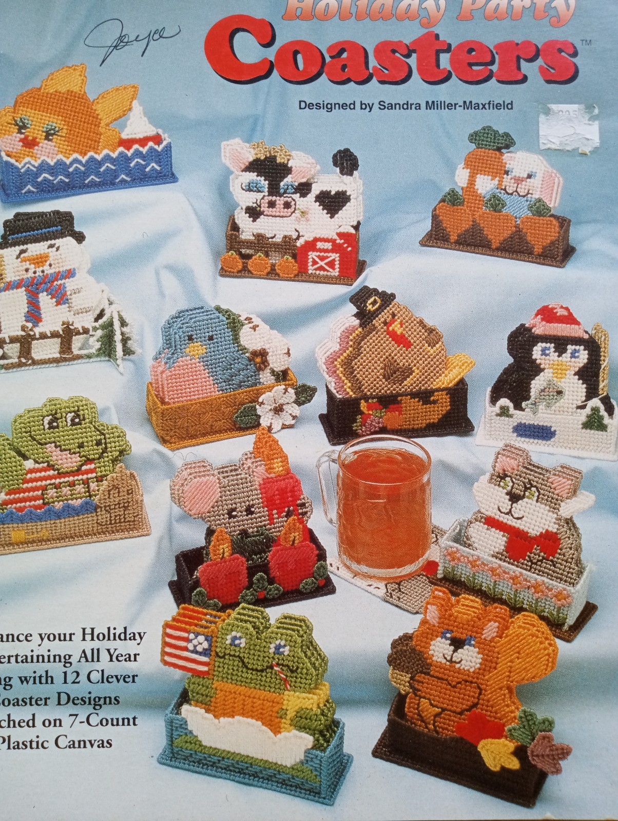 Plastic Canvas Coasters Patterns Plastic Canvas Coasters Pattern Booklet