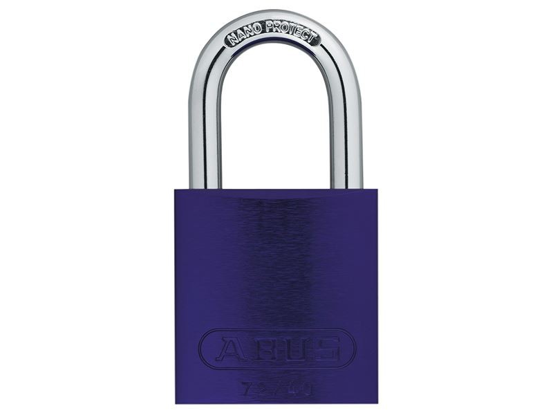 ABUS Mécanique - Cadenas Aluminium Violet