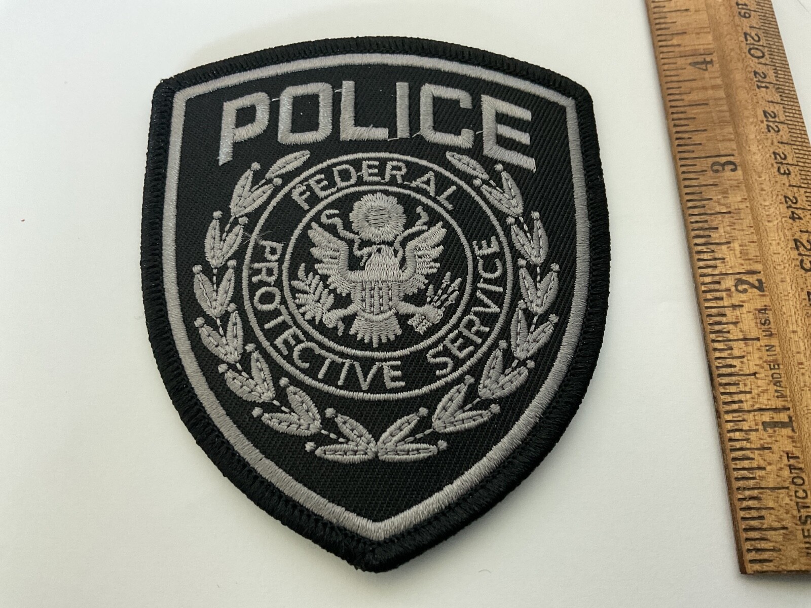 Federal Protective Service Police collectible patch new all full size 3.5 x4.0”