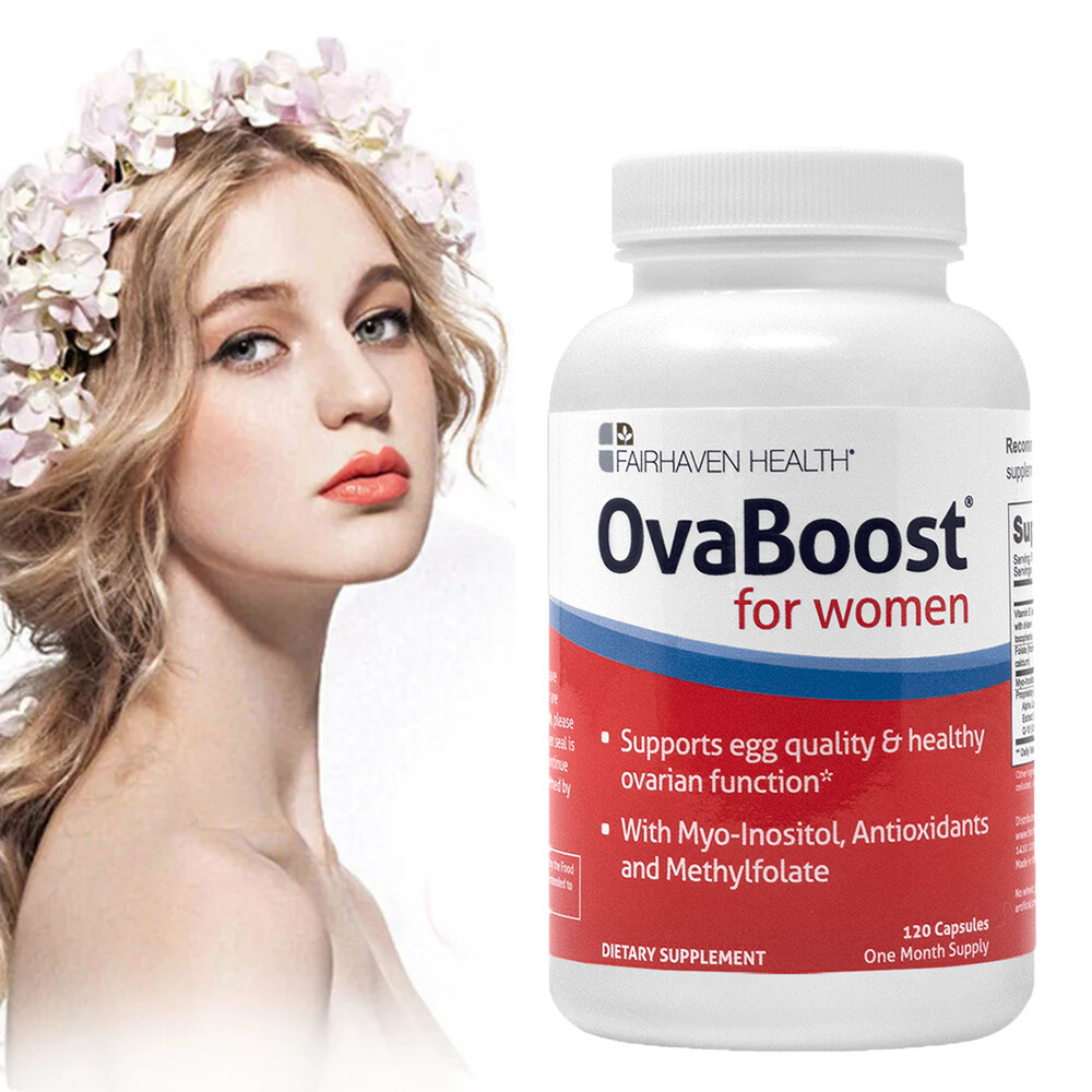 Fairhaven Health OvaBoost Female Fertility Supplement & Improve Egg Quality US