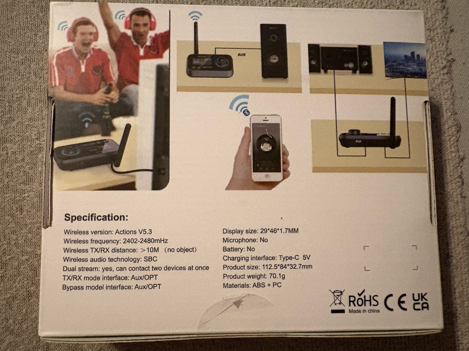 3 In 1 Audio Streaming Box BT17 Audio Streaming Box 5.3 Version