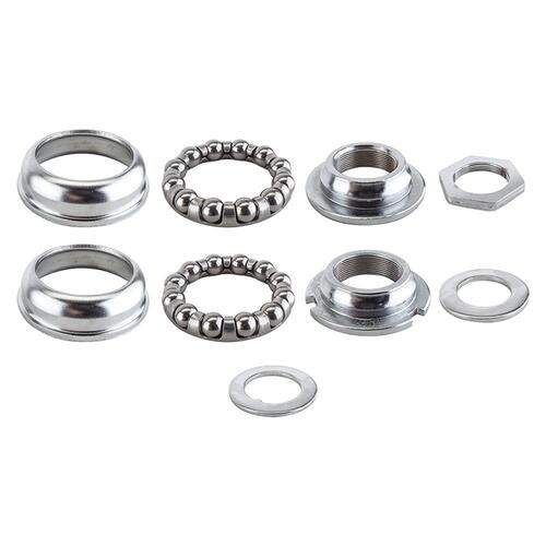 Sunlite 1 Piece 28tpi Silver 68mm Bottom Bracket Cup Set  with Bearings Included