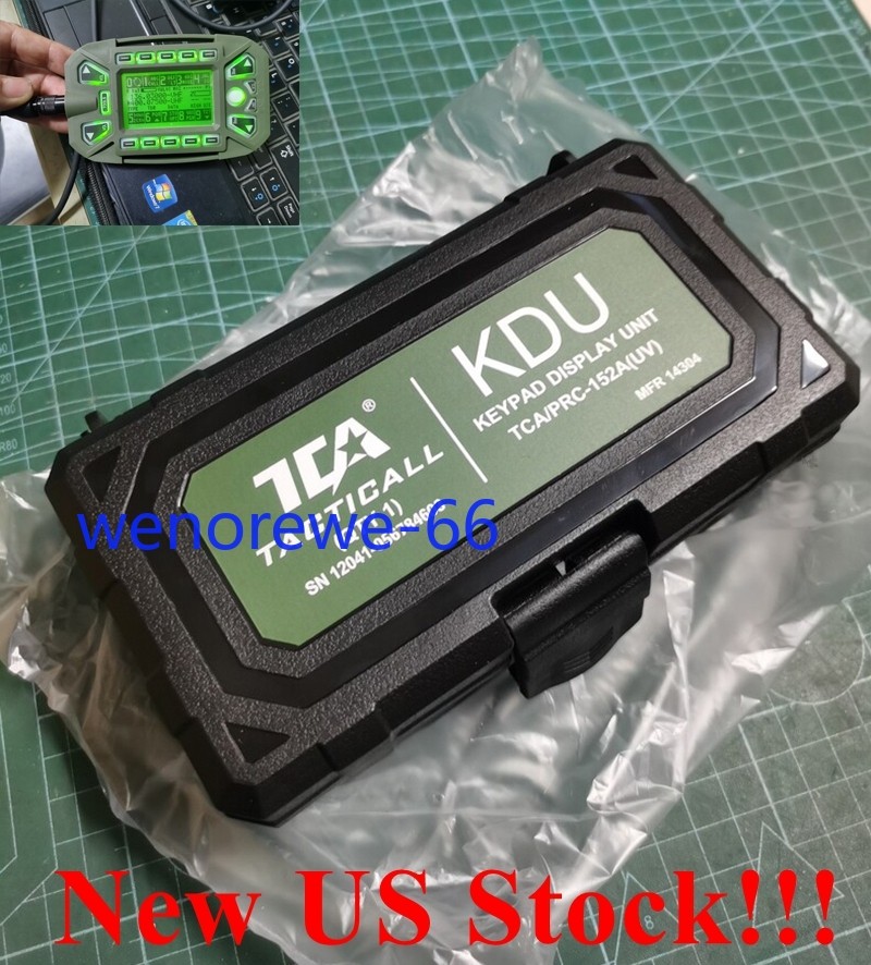 US Now!!! TCA KDU Keypad Display Unit fit for Multiband Handheld TCA Radio(2023)