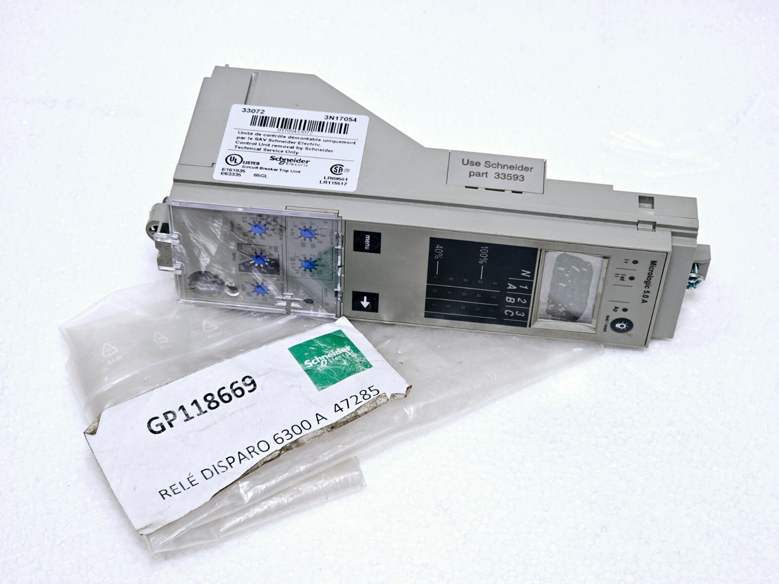 MICROLOGIC 5.0A 33072 Control unit brand new with packaging, free shipping
