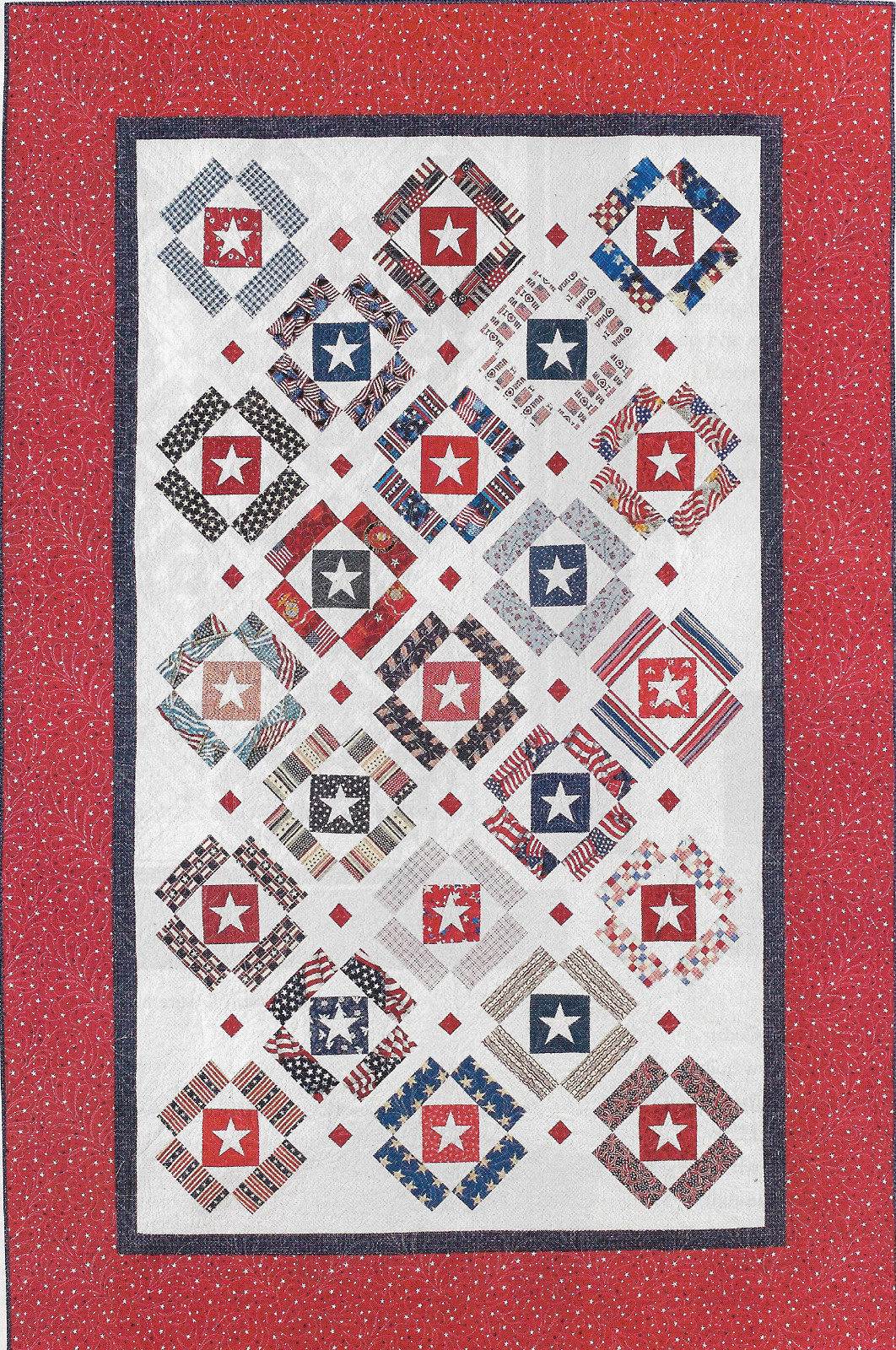 Album Star Quilt quilting pattern instructions