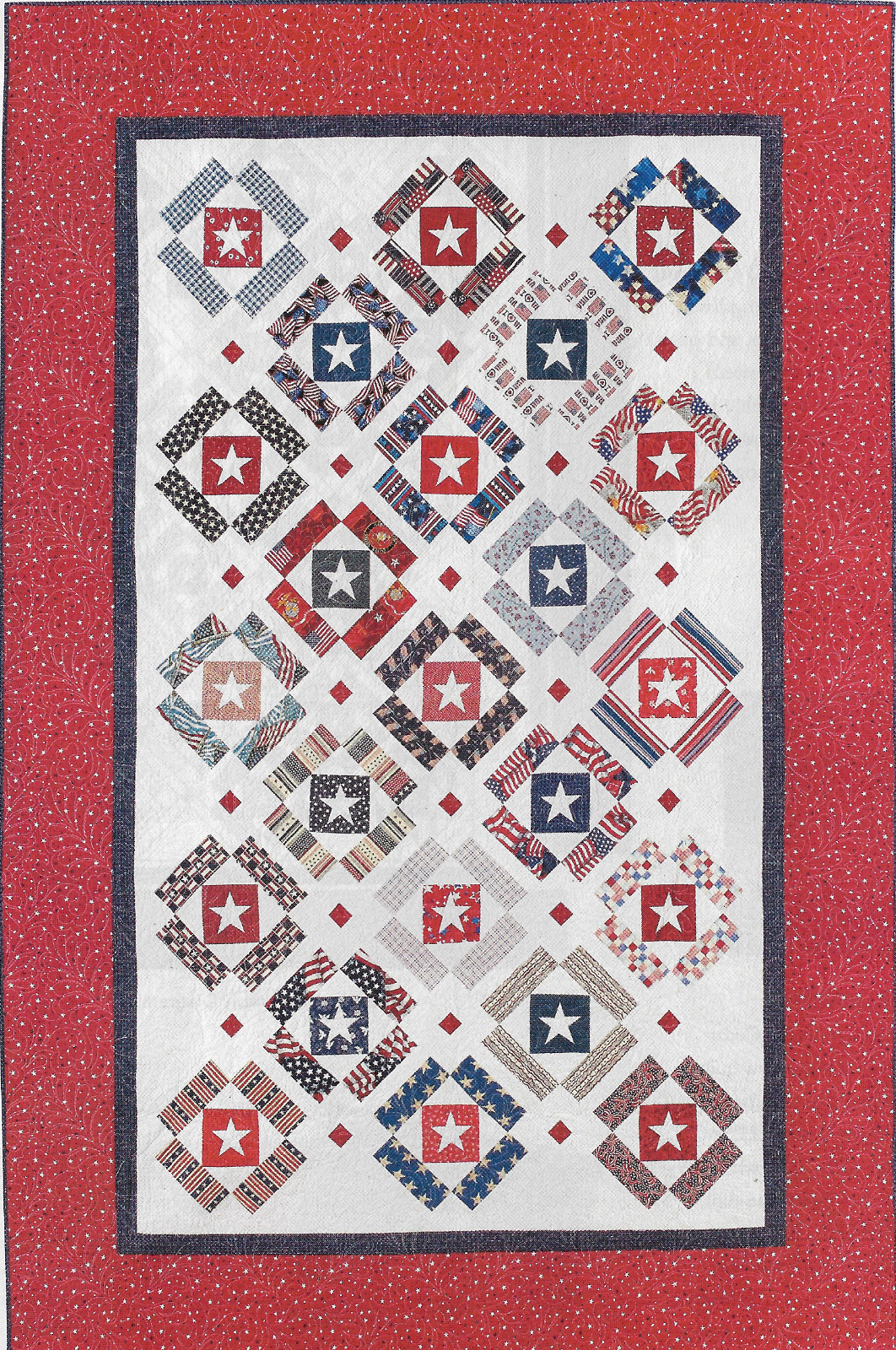 Album Star Quilt quilting pattern instructions