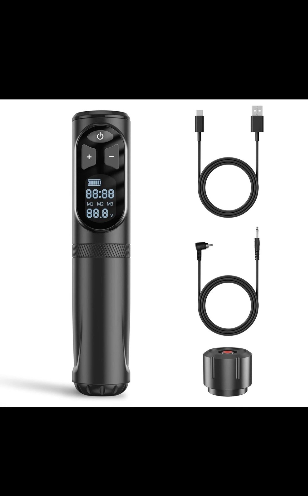 TATOMATE Wireless Tattoo Gun Machine, 2-6 mm Stroke Length Tattoo Pen