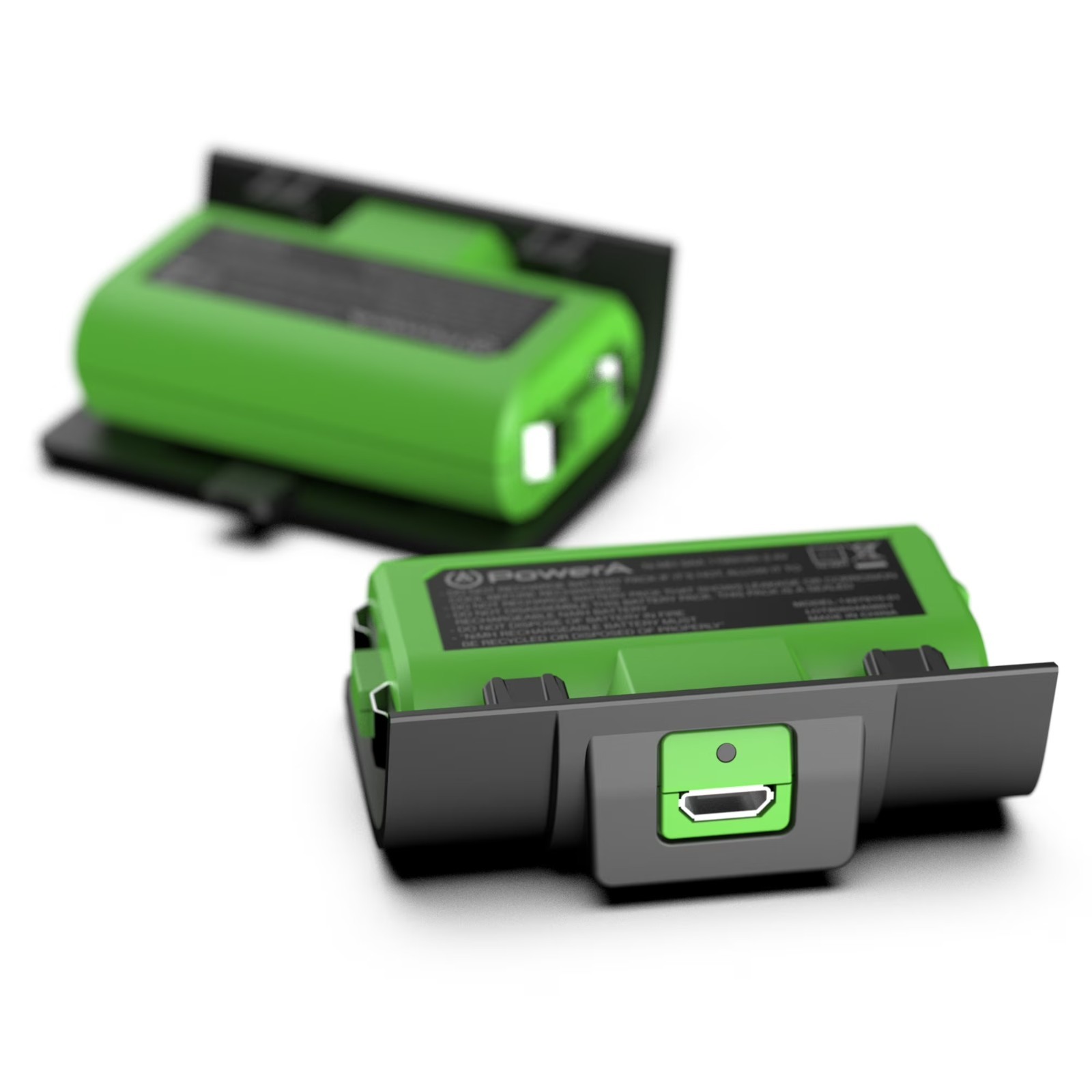 Xbox Rechargeable Battery Pack 1100mAh 2 Pack 10ft USB Cable Charge Kit for