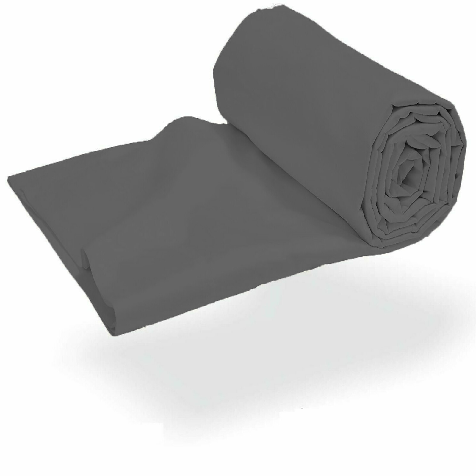 1000 OR 1200 Count Ultra Deep Pocket 100% Cotton Gray Solid Select Item