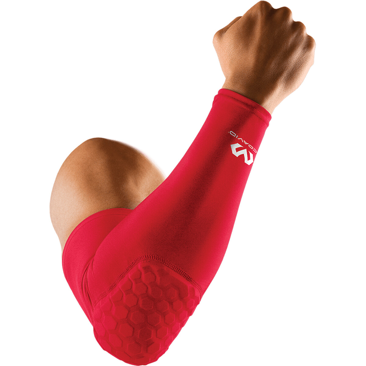 McDavid Adult HEX Protective Shooter Arm Sleeve - Scarlet