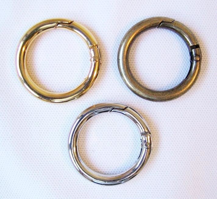 1" Cowhide Leather Handbag Purse Replacement Strap Handle w/Snap Rings 4 colors