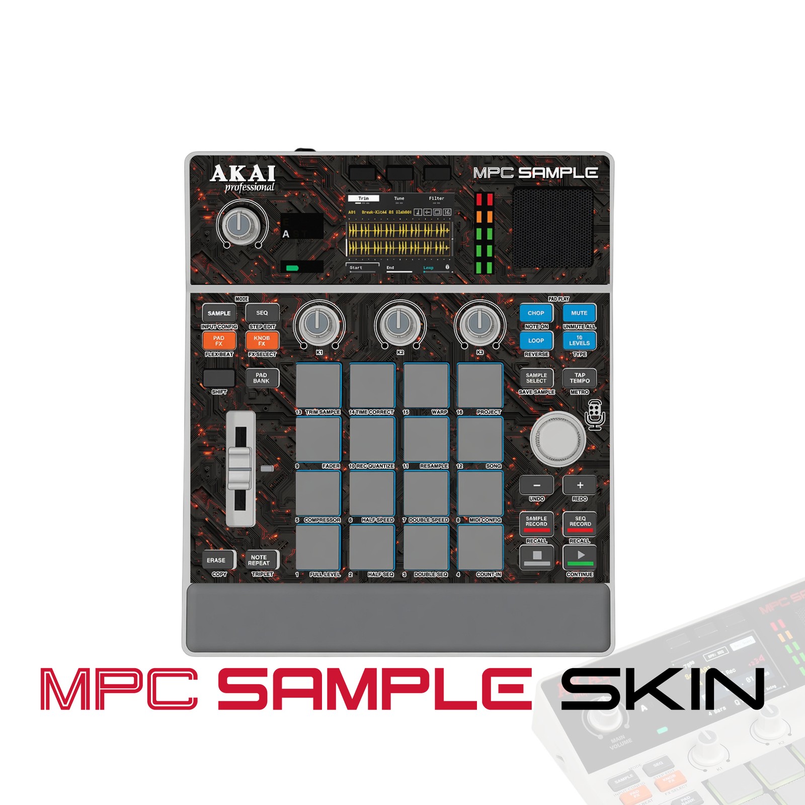 Akai MPC Sample Skin / Neon Core