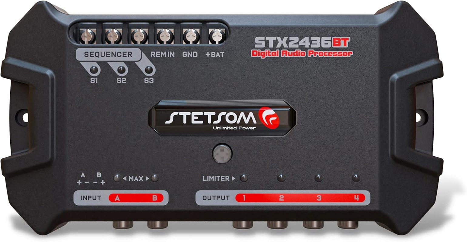 STX 2436 Bluetooth DSP PRO - Digital Signal Processor, DSP PRO, Equalizer, Exclu