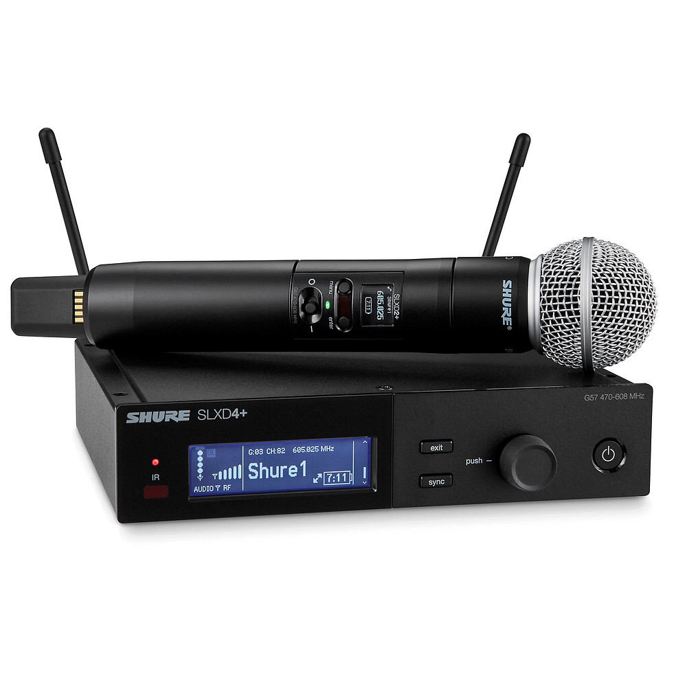 Shure SLXD24+SM58 Digital Wireless Handheld Microphone System  Band G57
