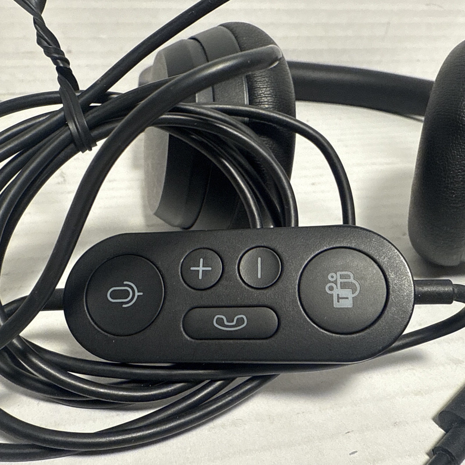 Microsoft Modern USB-C Wired Headset NC Mic Teams - Tested Good Used Condition