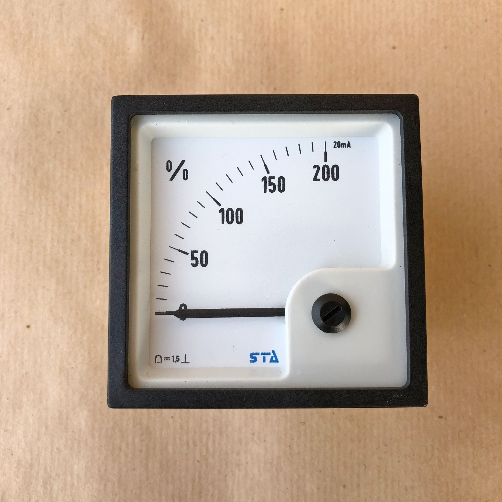 WEIGEL PQ72K ANALOG METER