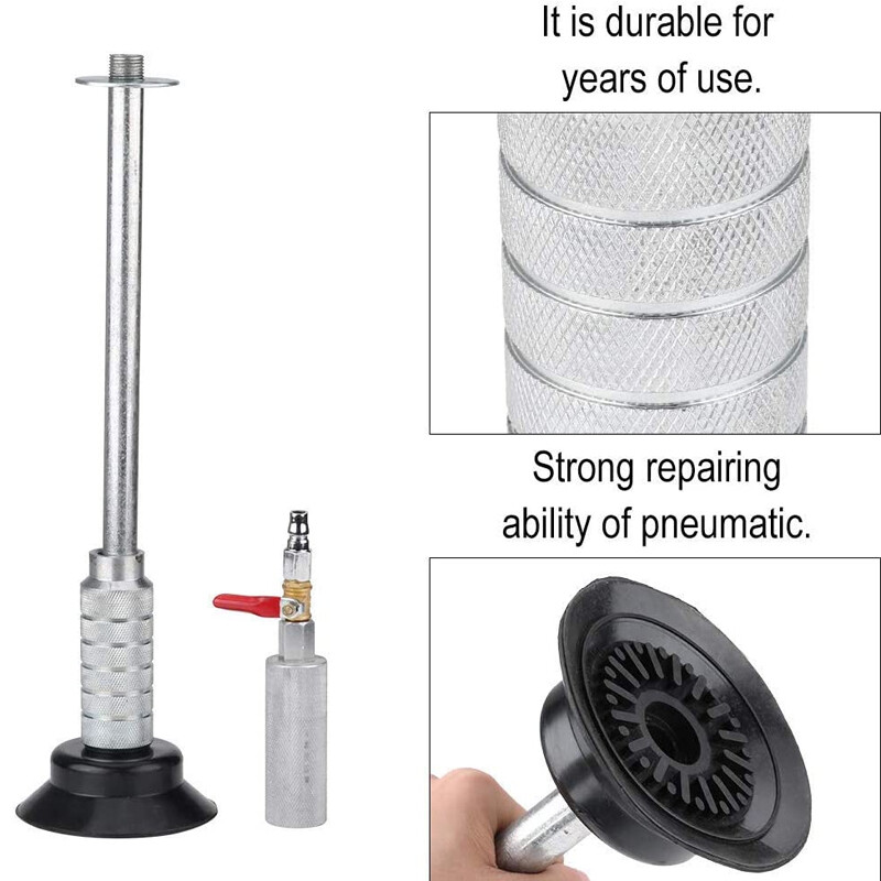 Car Auto Body Repair Suction Cup Slide Air Pneumatic Dent Puller Tool Hammer Set