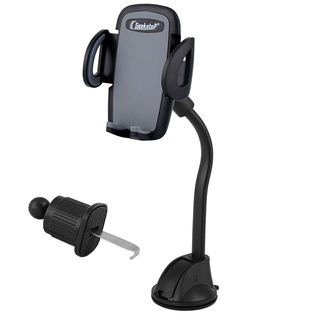 360° Car Windshield Dashboard Suction Cup Gooseneck Cell Phone Stand For Phone