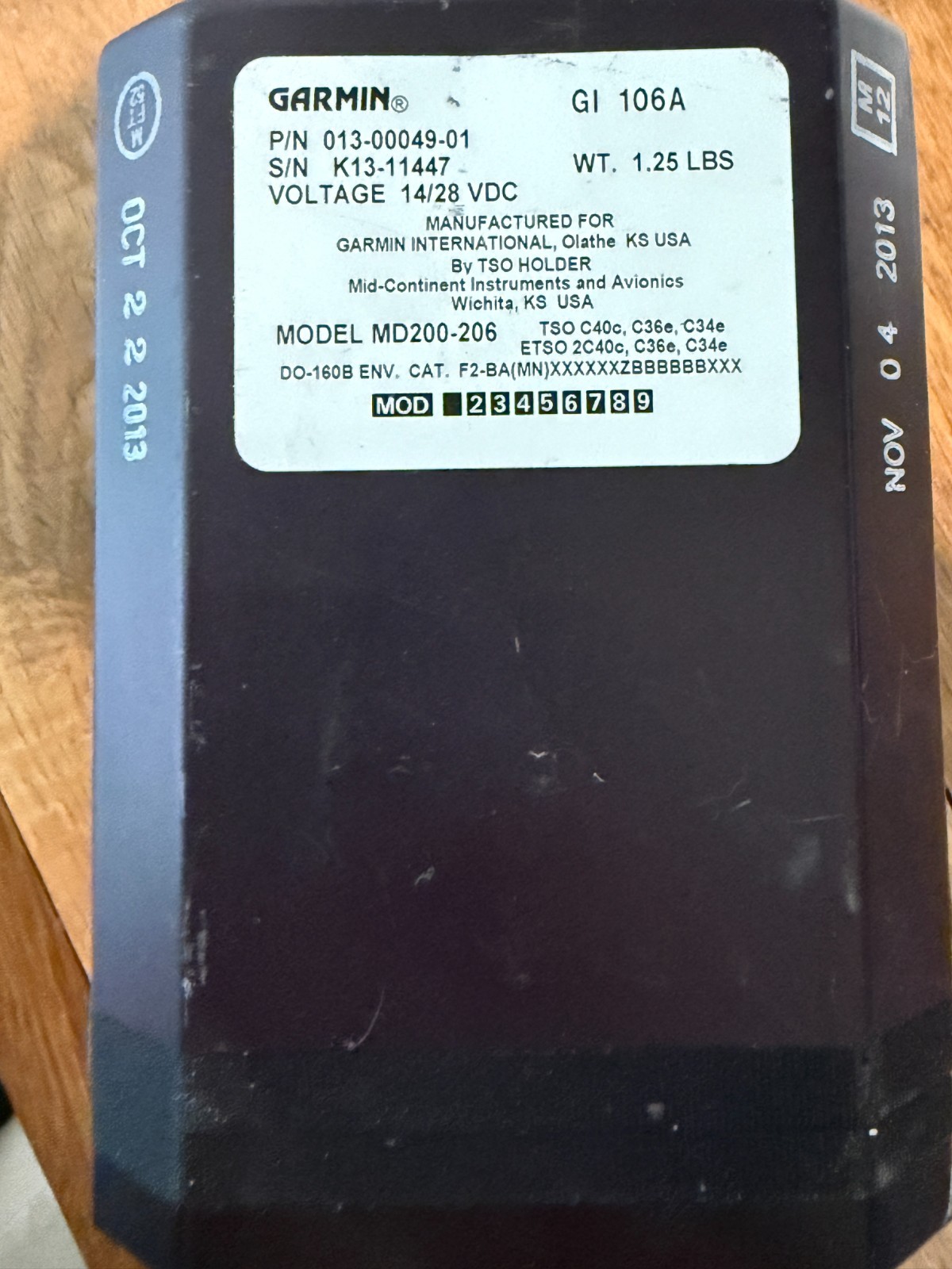 Garmin GI 106A CDI