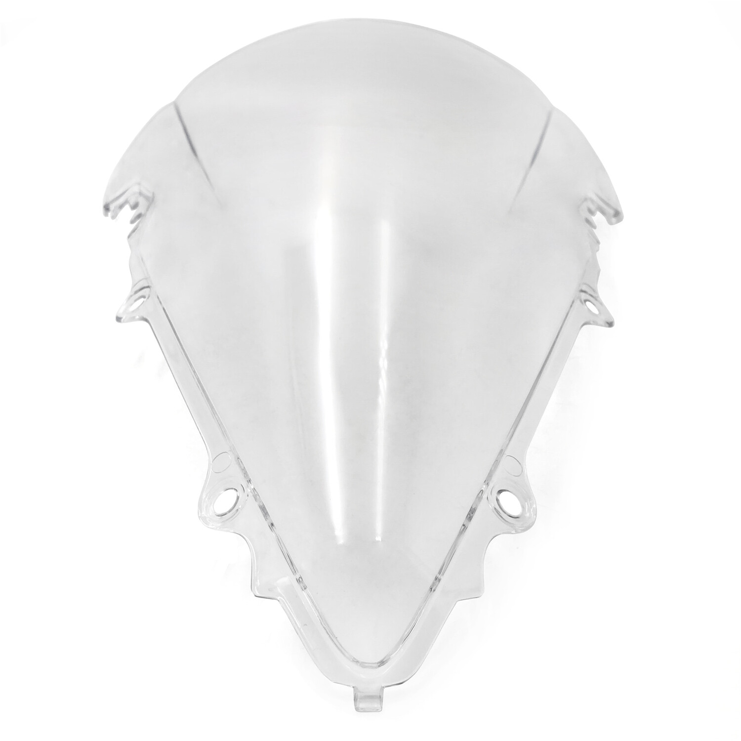 Clear Double Bubble Windscreen Windshield for Yamaha YZF R6 03-05/ YZF R6S 06-09