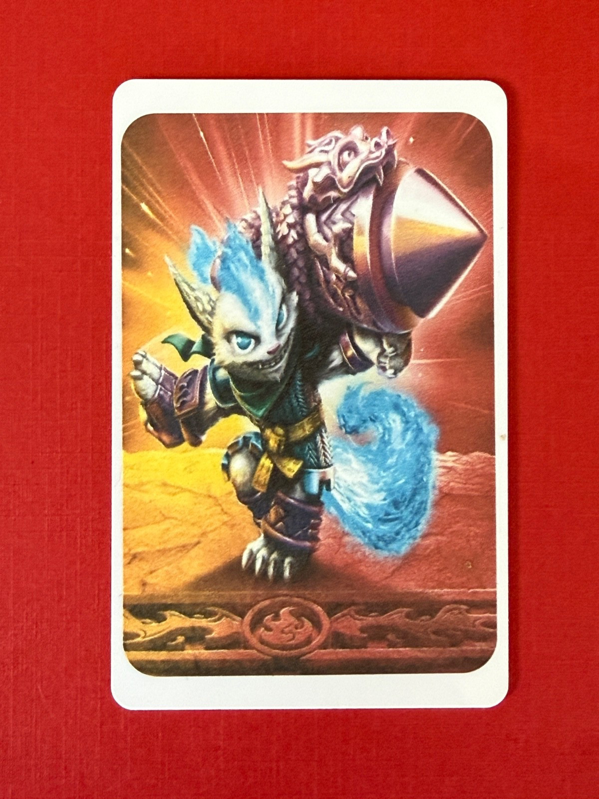Skylanders Imaginators Hard-Boiled Flare Wolf NFC Card
