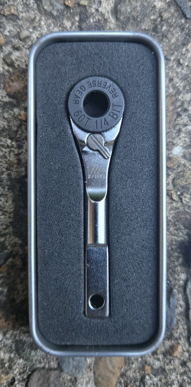 711L Flat End EDC Leatherman Flat Bit Ratchet 1/4" Hex