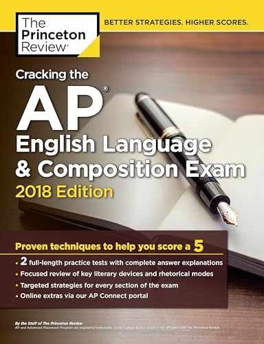 Cracking the AP English - Paperback, by The Princeton Review - Very Good