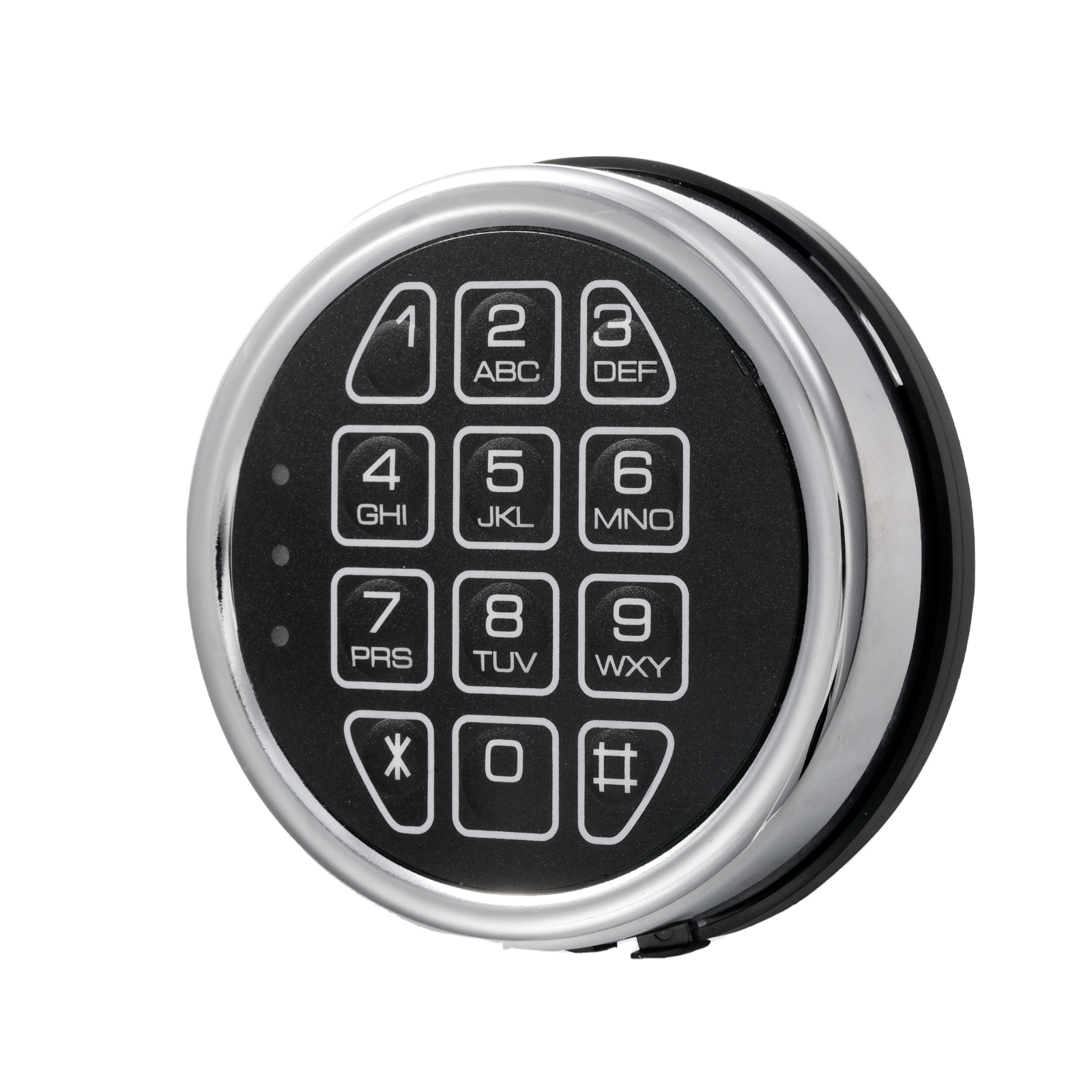 Gun Safe Replacement Lock Chrome Digital Keypad Electronic Lock Solenoid Lock